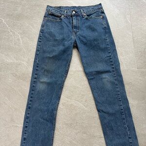 Levi's Men's 514 Straight Fit Blue Stretch Denim Jeans Size 32x32